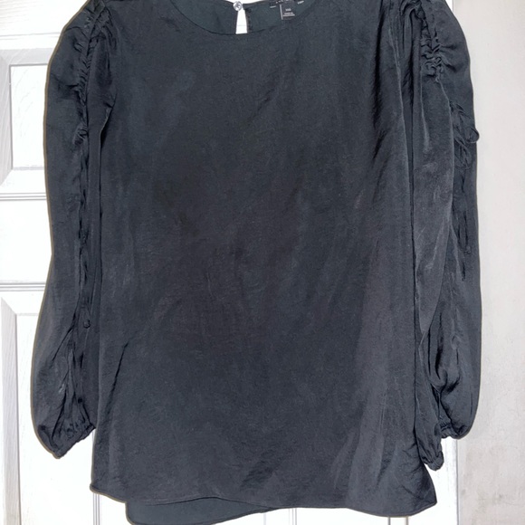 Ann Taylor Black Top, Size XXS - Picture 2 of 6